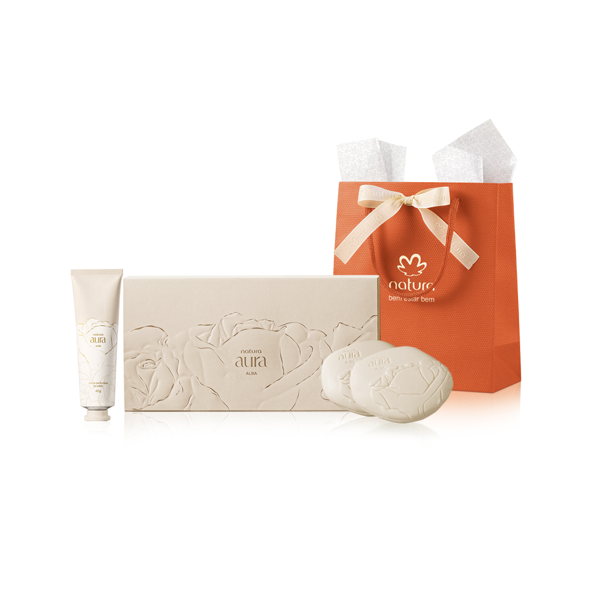 Presente Natura Aura Alba Cuidados Pessoais (2 produtos)