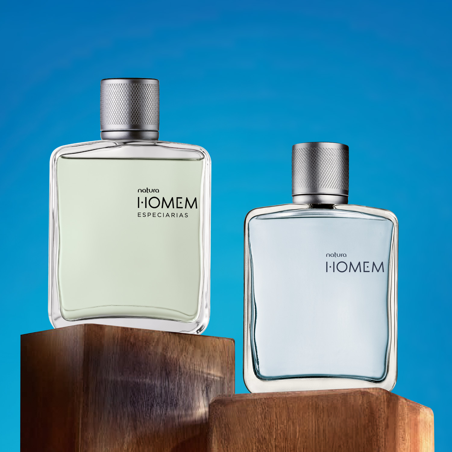 Kit Desodorante Colônia Natura Homem Clássico e Especiarias