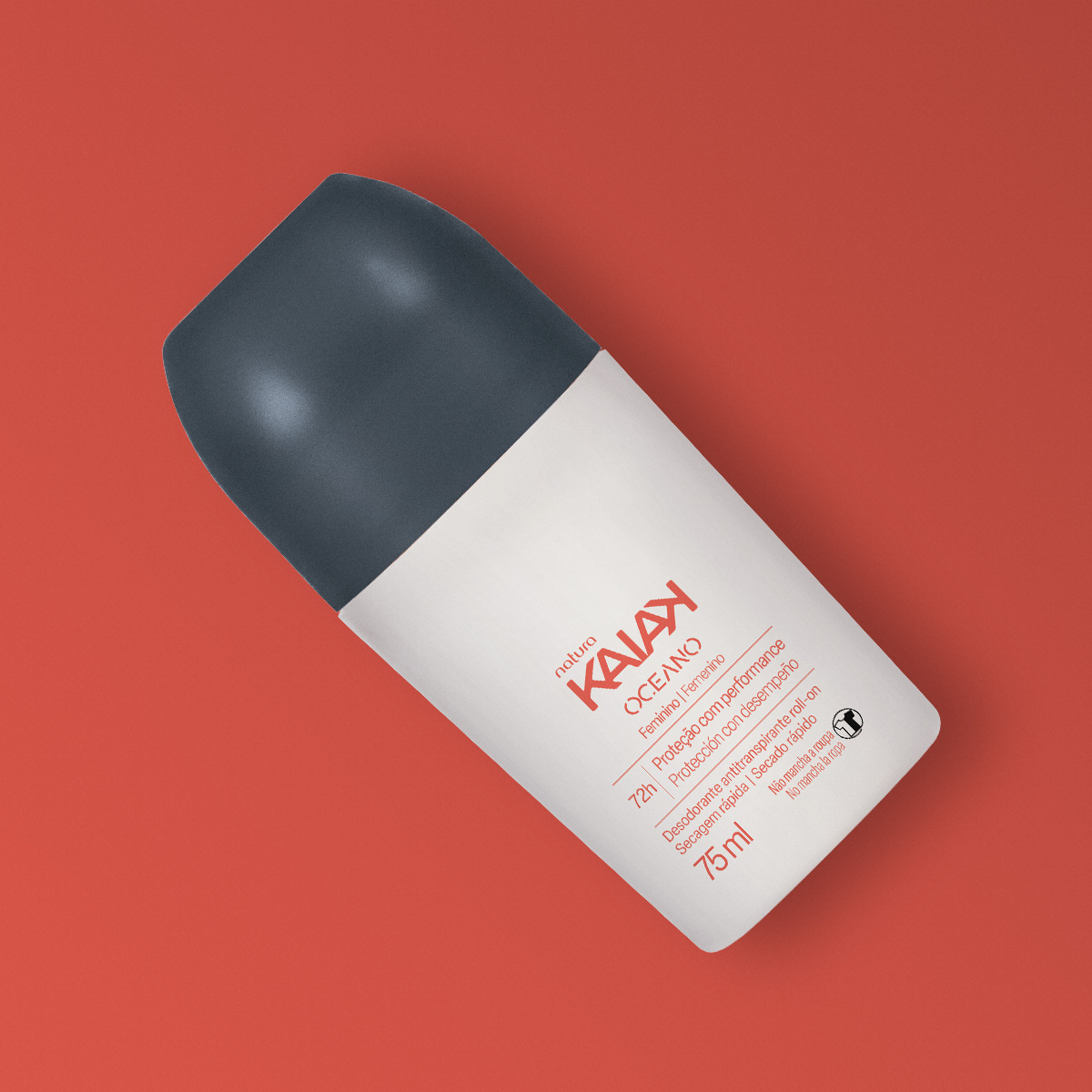 Desodorante Antitranspirante Roll-on Kaiak Oceano Feminino