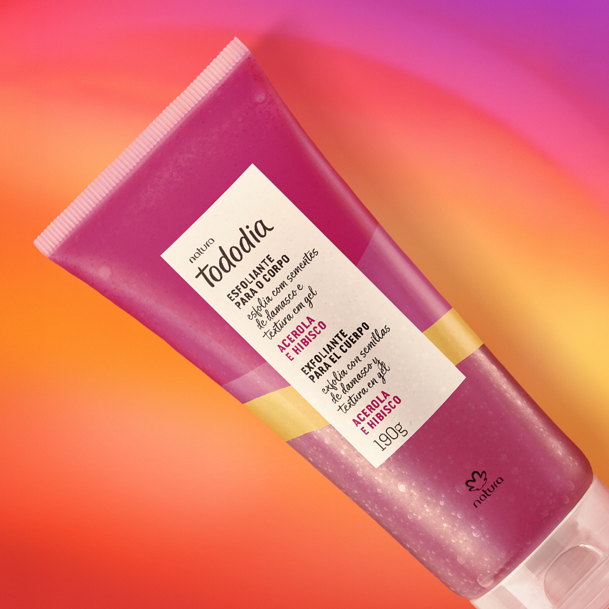 Esfoliante para o Corpo Tododia Acerola e Hibisco