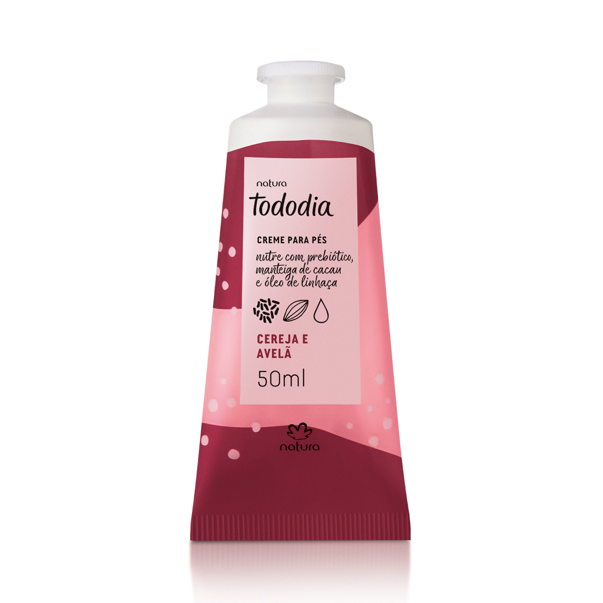 Creme Nutritivo para os Pés Tododia Cereja e Avelã