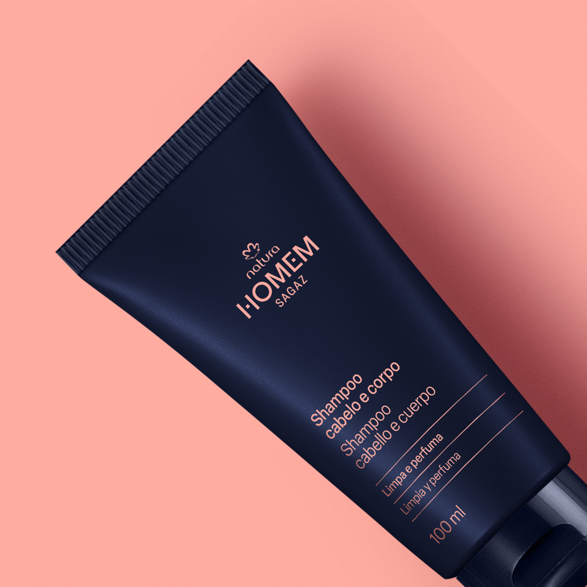 Shampoo Cabelo e Corpo Natura Homem Sagaz