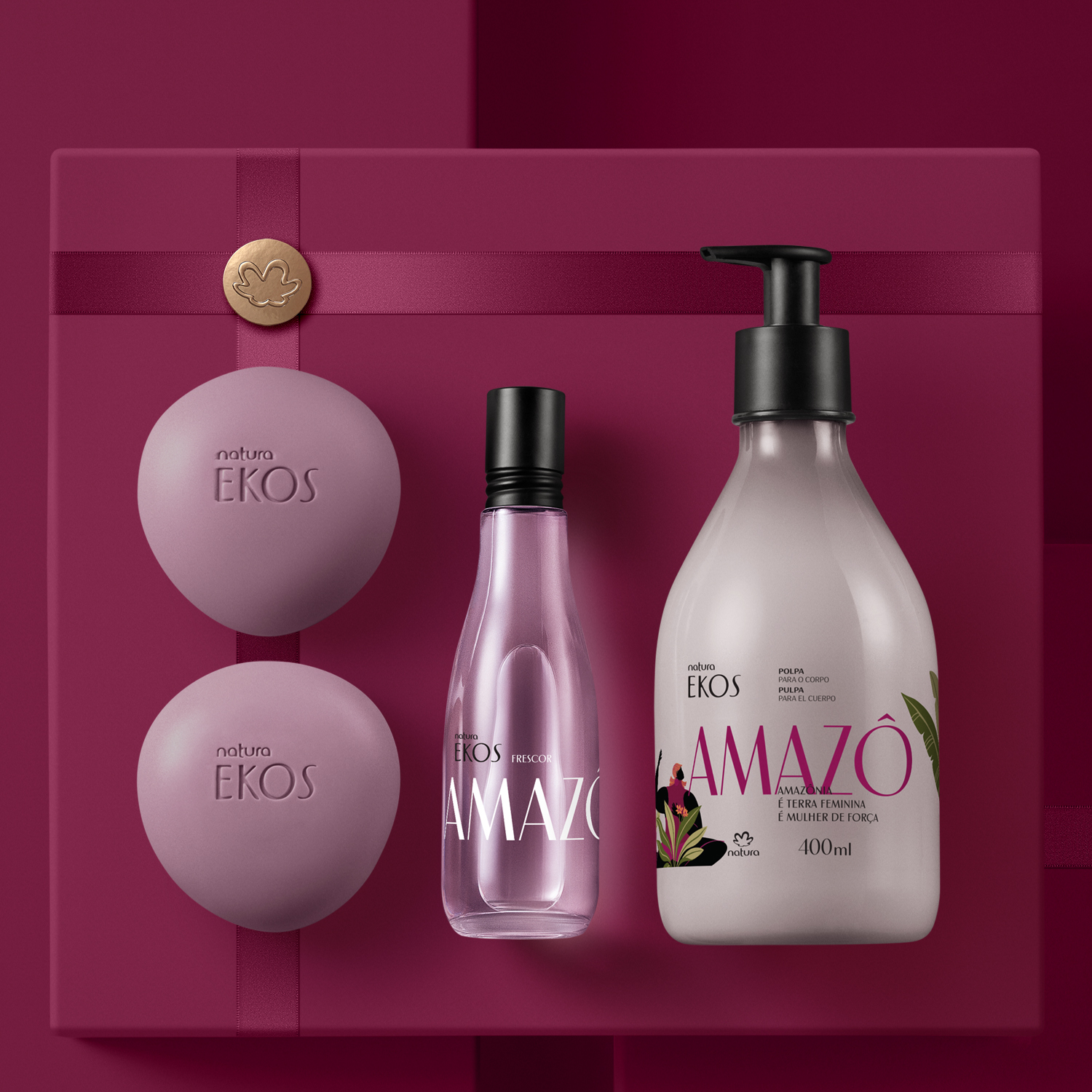Presente Natura Ekos Amazô (3 produtos)