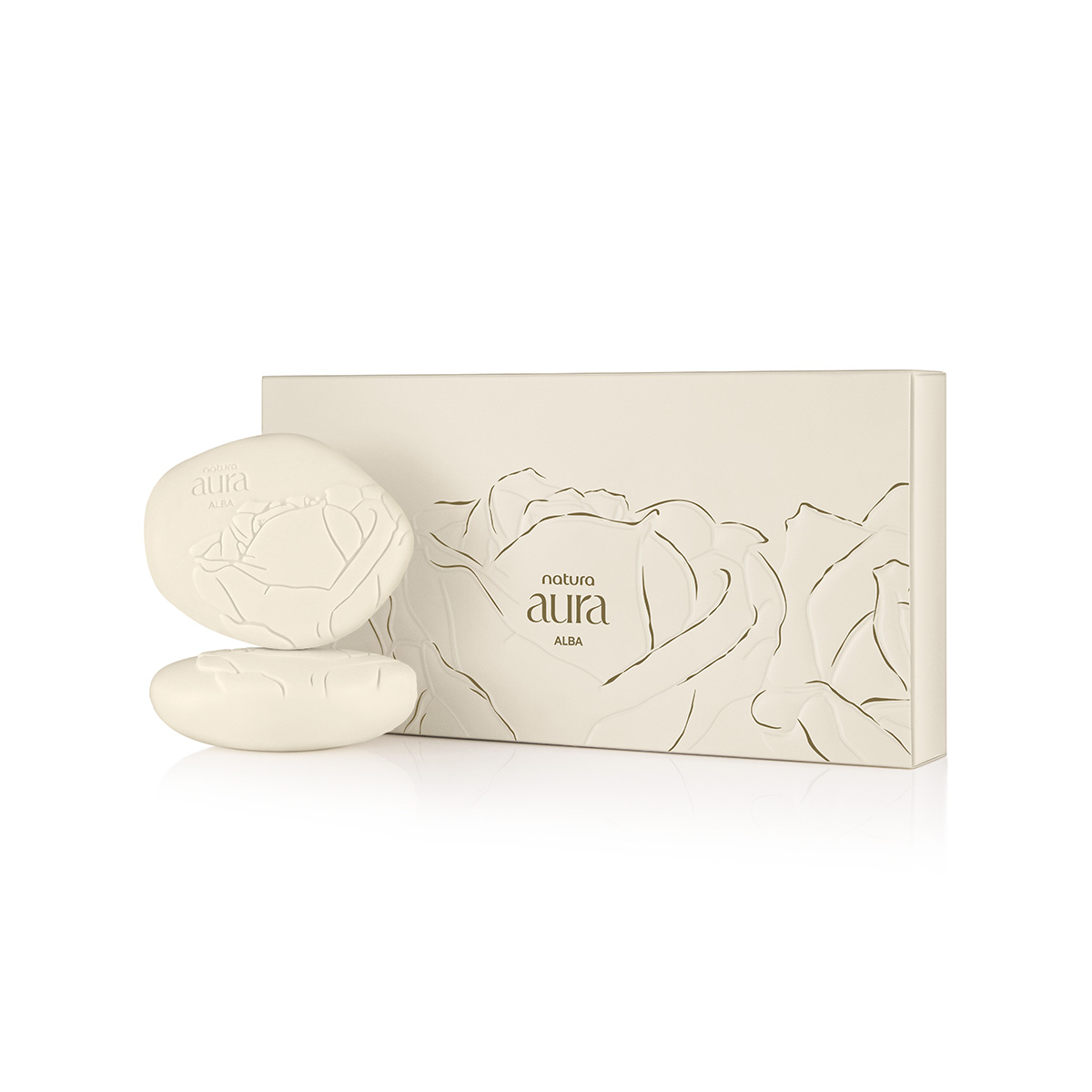 Sabonetes Perfumados em Barra Natura Aura Alba