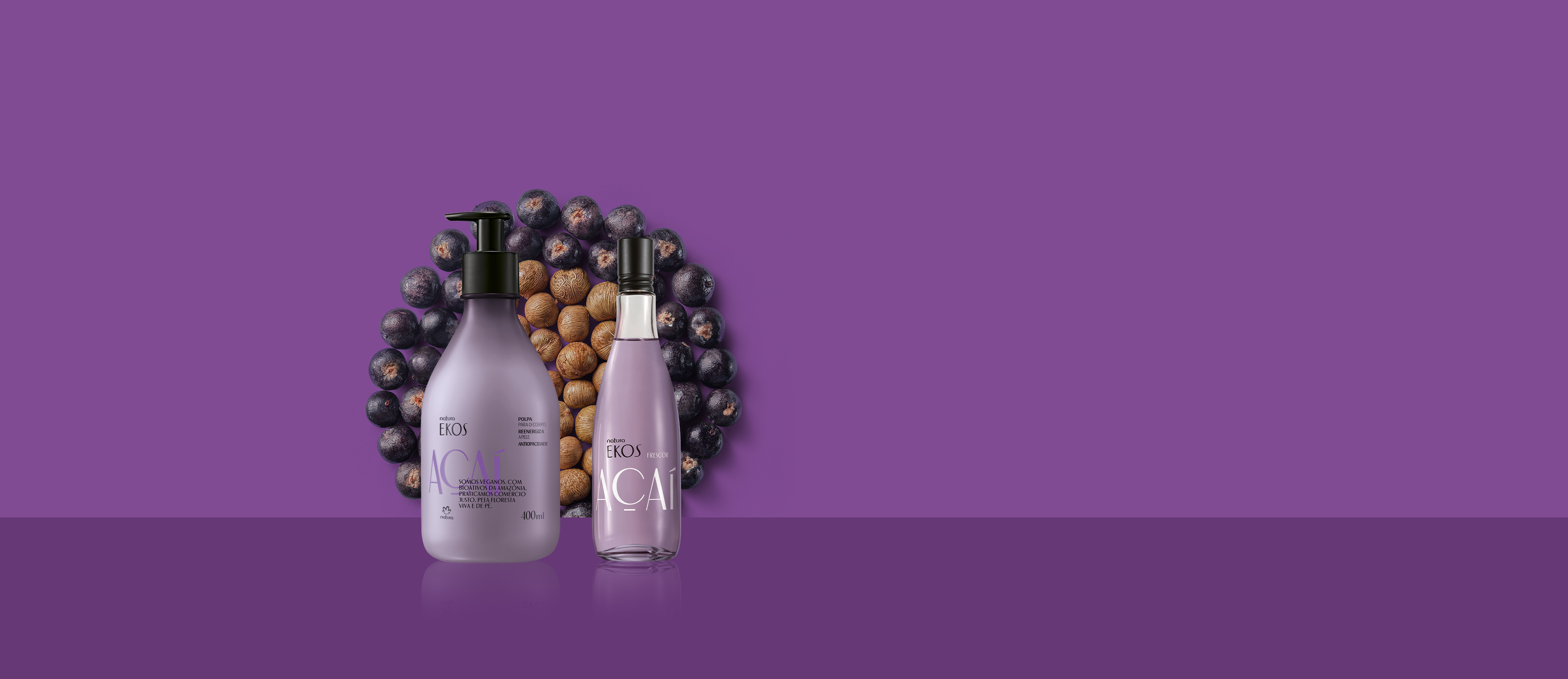 Kit Ekos Açaí Hidratante e Frescor (2 produtos)