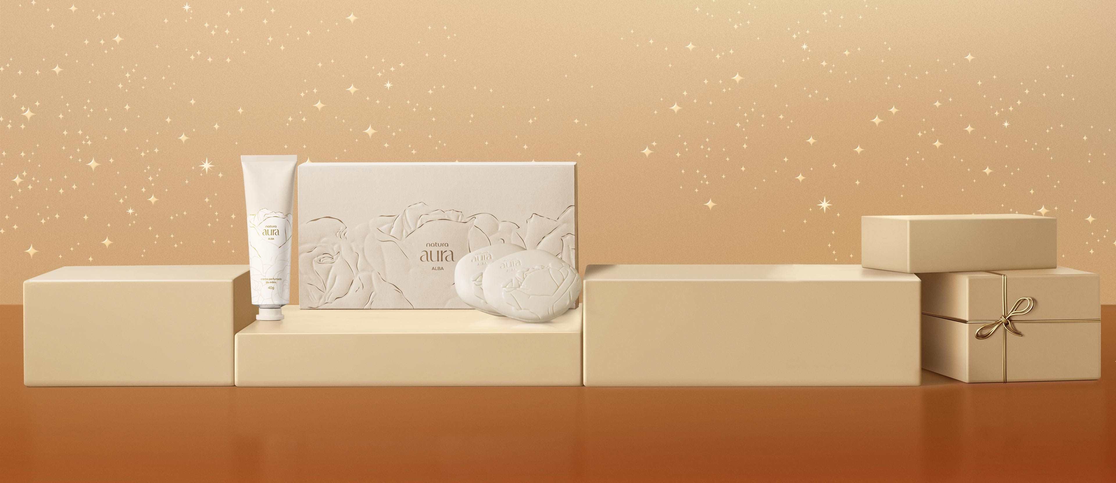 Presente Natura Aura Alba Cuidados Pessoais (2 produtos)