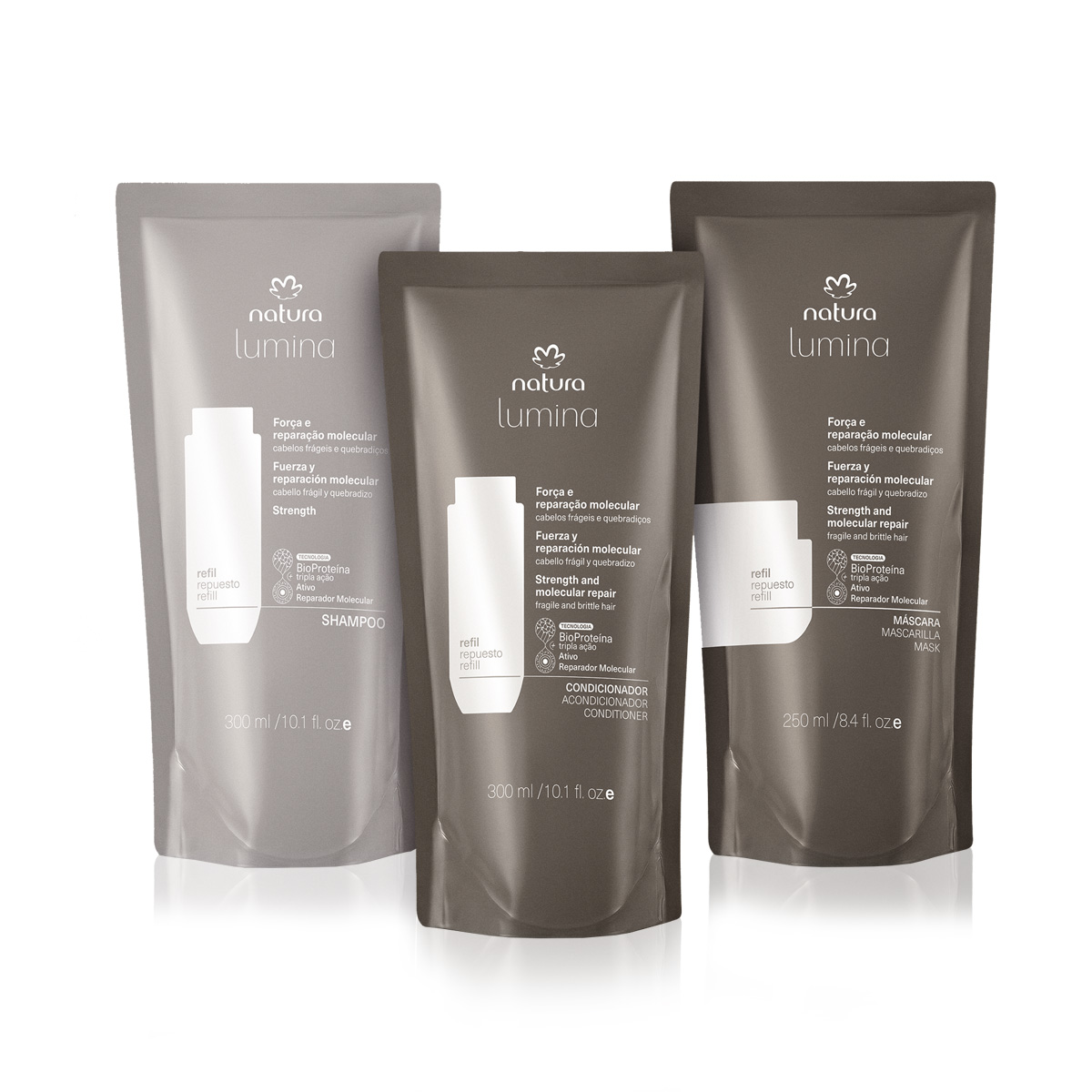 Kit Refil Força e Reparação Molecular Lumina