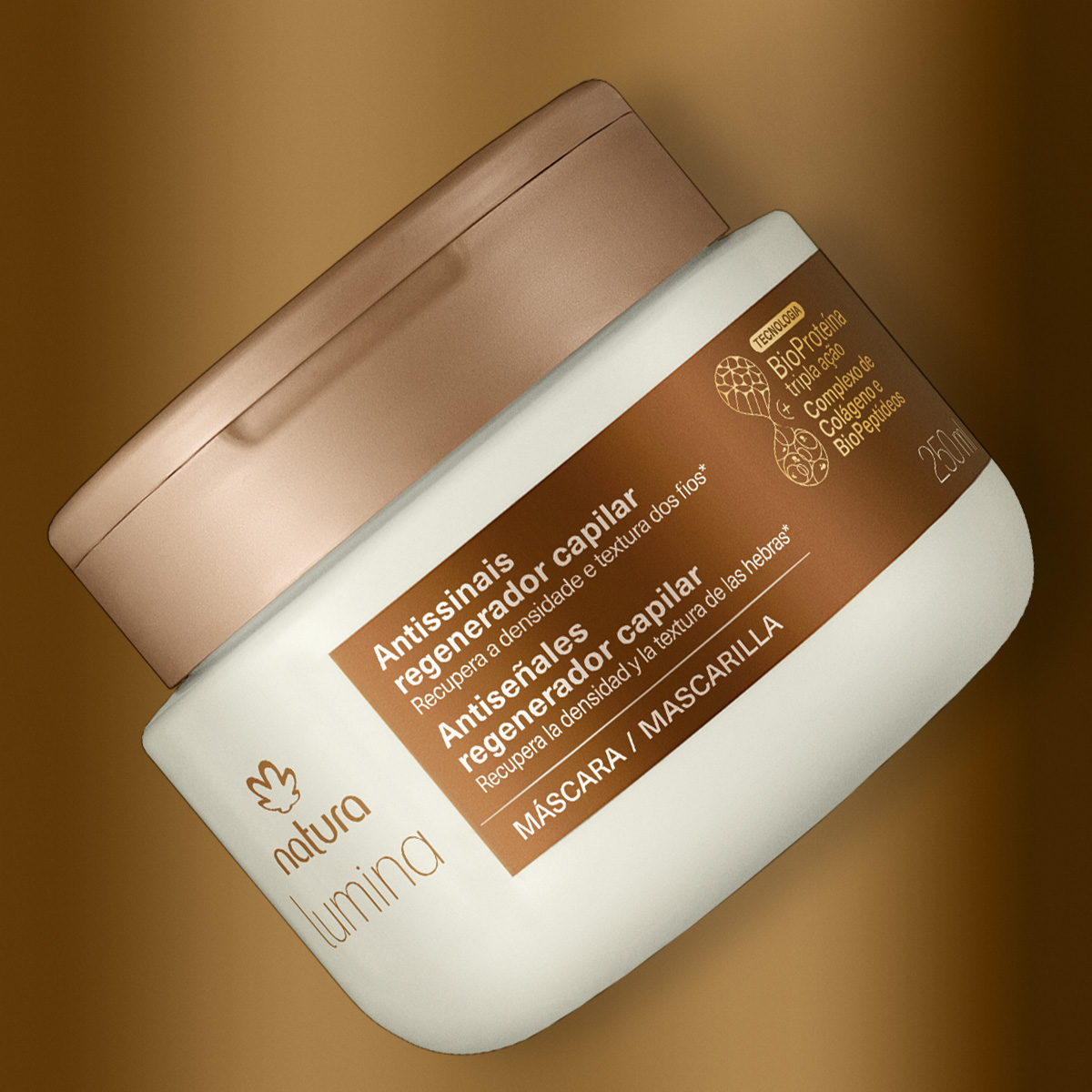 Máscara Antissinais Regenerador Capilar Lumina 3