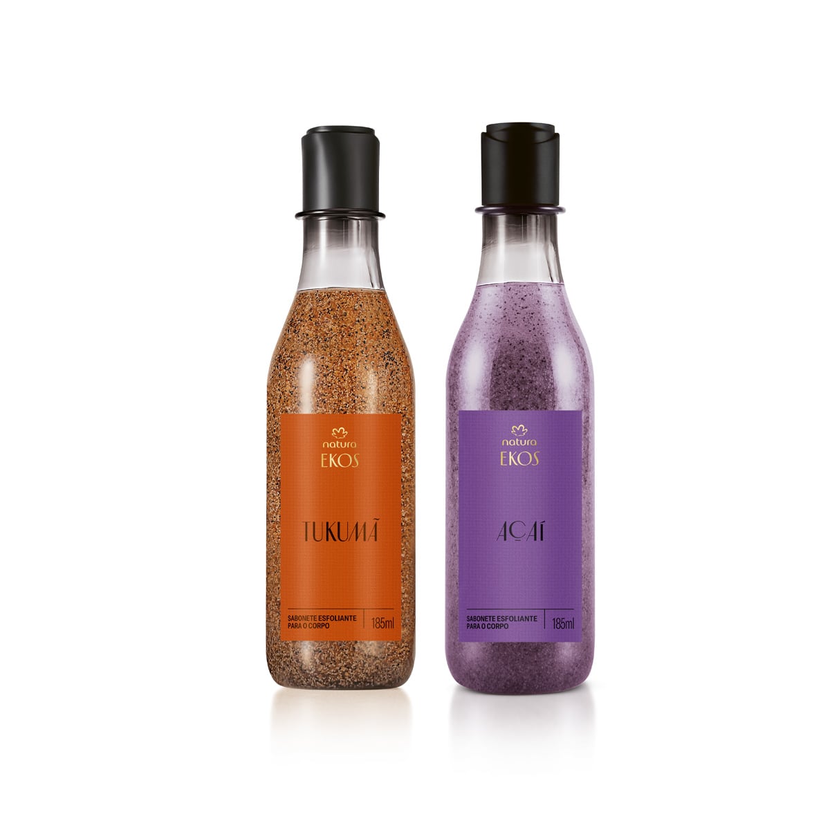 Kit Sabonete Líquido Esfoliante Ekos Tukumã e Açaí (2 produtos)
