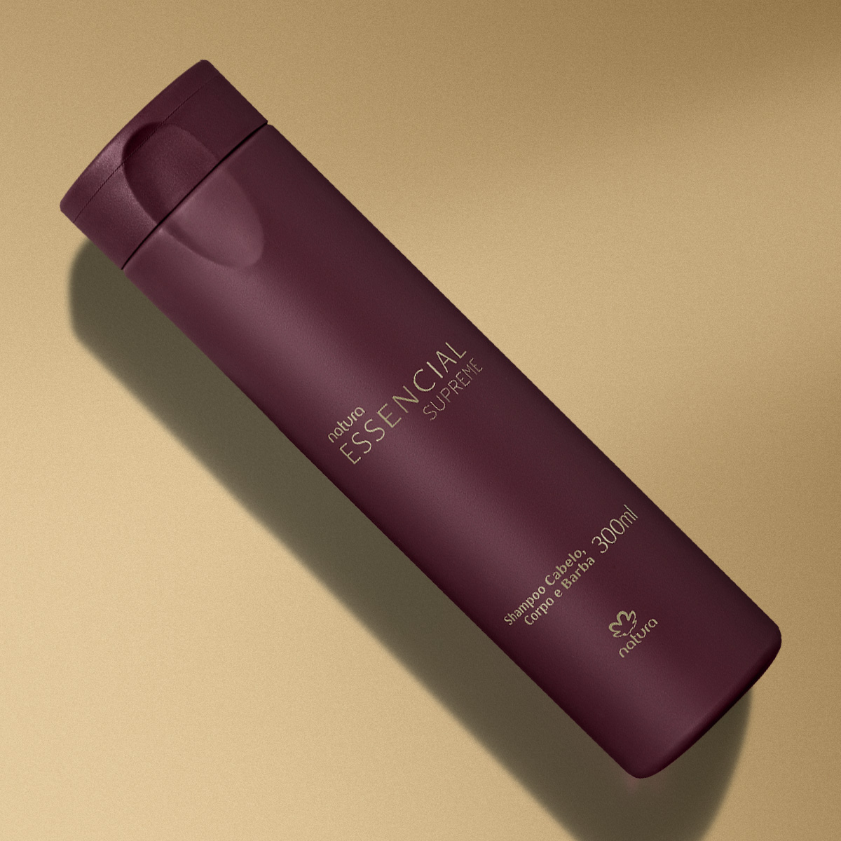 Shampoo Cabelo Corpo e Barba Essencial Supreme 300 ml