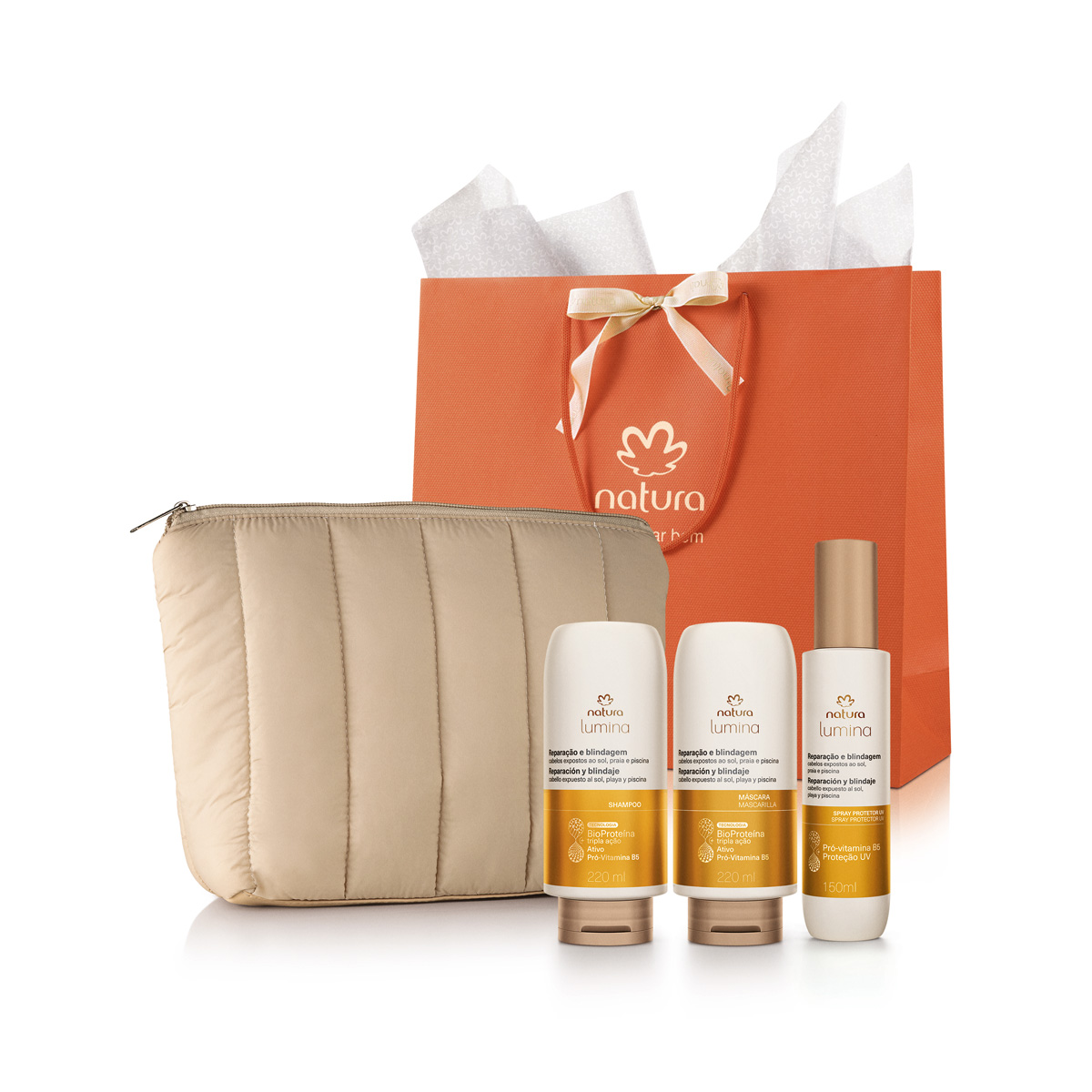 Presente Natura Lumina Blindagem Verão (4 produtos)