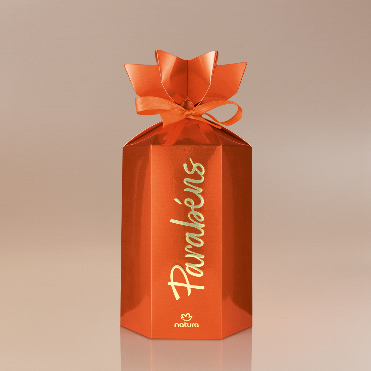 Embalagem de Presente M Parabéns