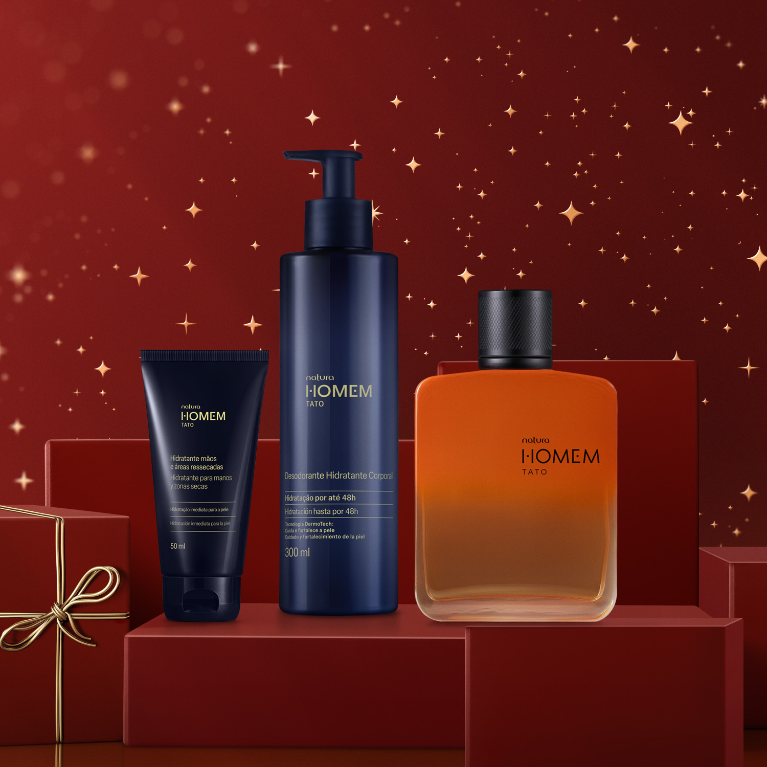 Presente Natura Homem Tato (3 produtos)