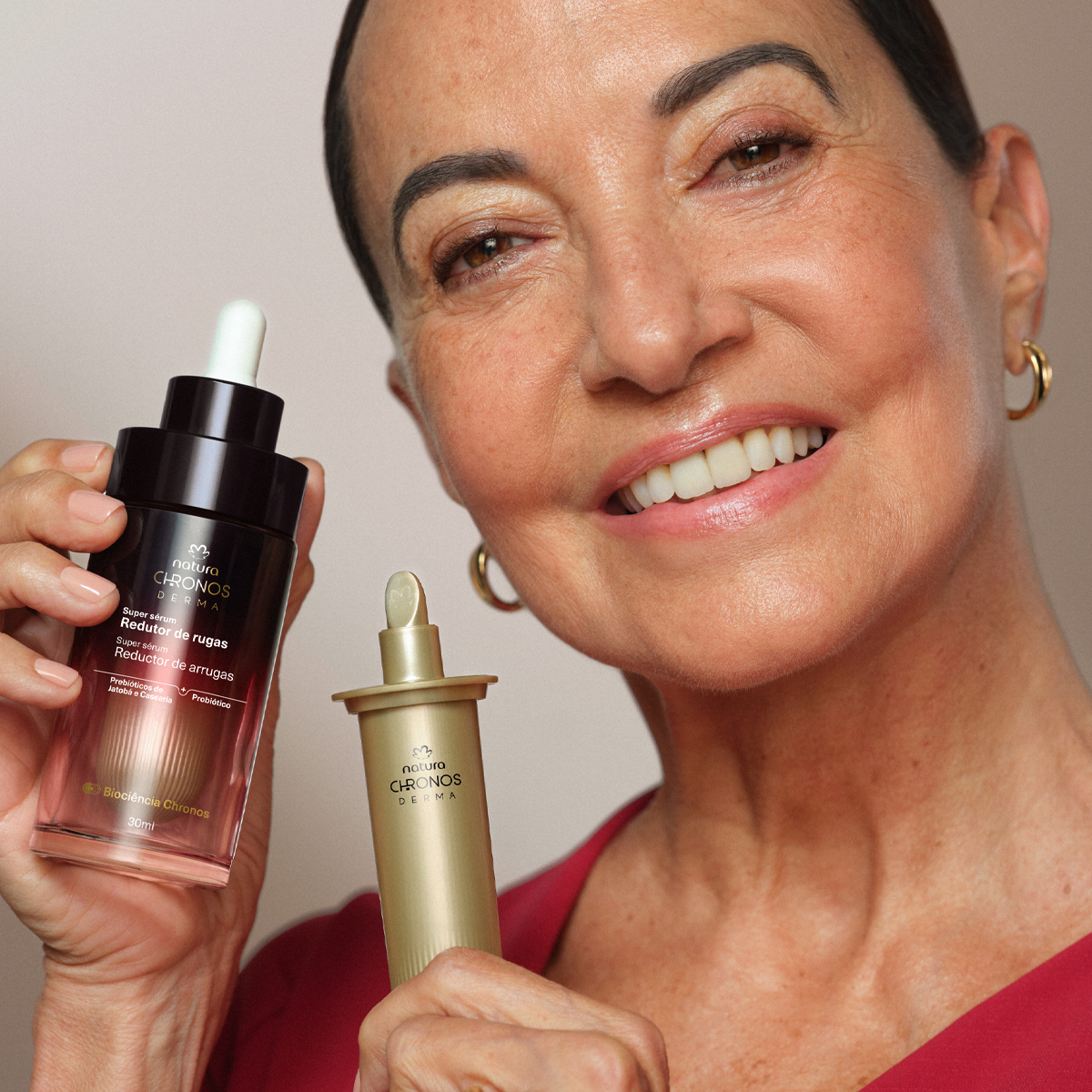 Kit Super Sérum Redutor de Rugas Chronos Derma com Refil