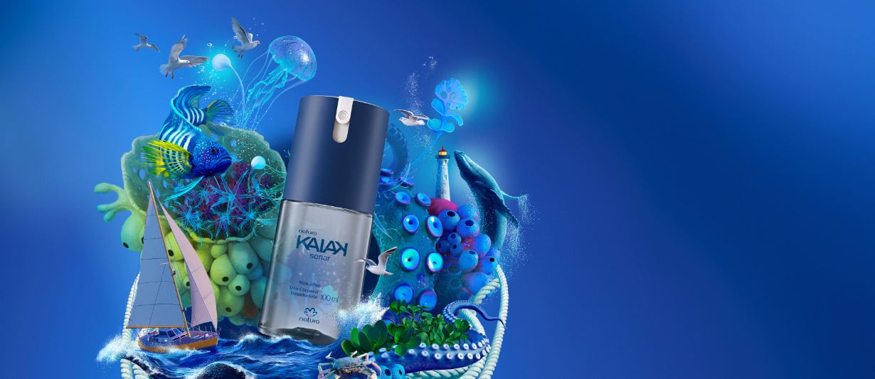 Desodorante Corporal Kaiak Sonar Masculino