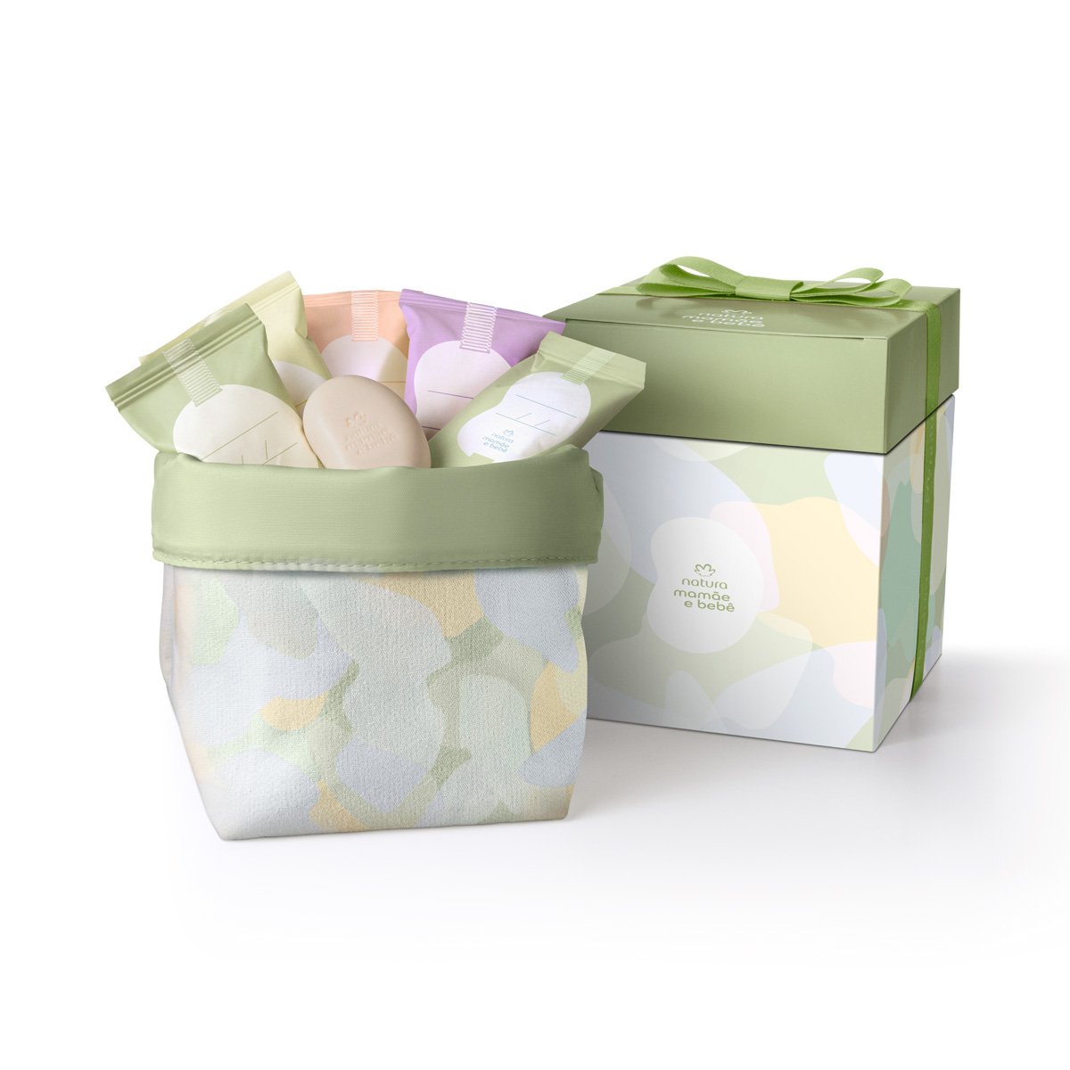 Presente Natura Mamãe e Bebê Sabonetes Maternidade Completo