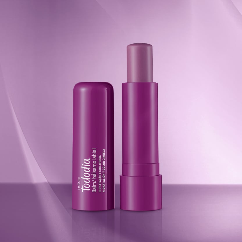 Balm Labial Tododia Cor Ameixa
