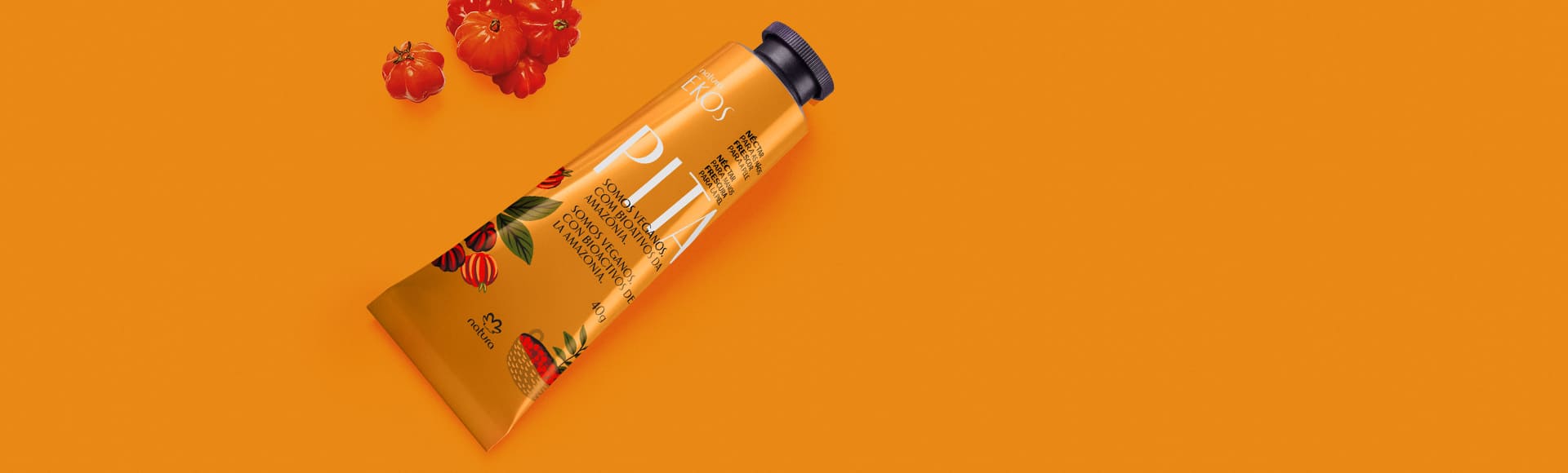 Néctar Hidratante para as Mãos Ekos Pitanga 40 g