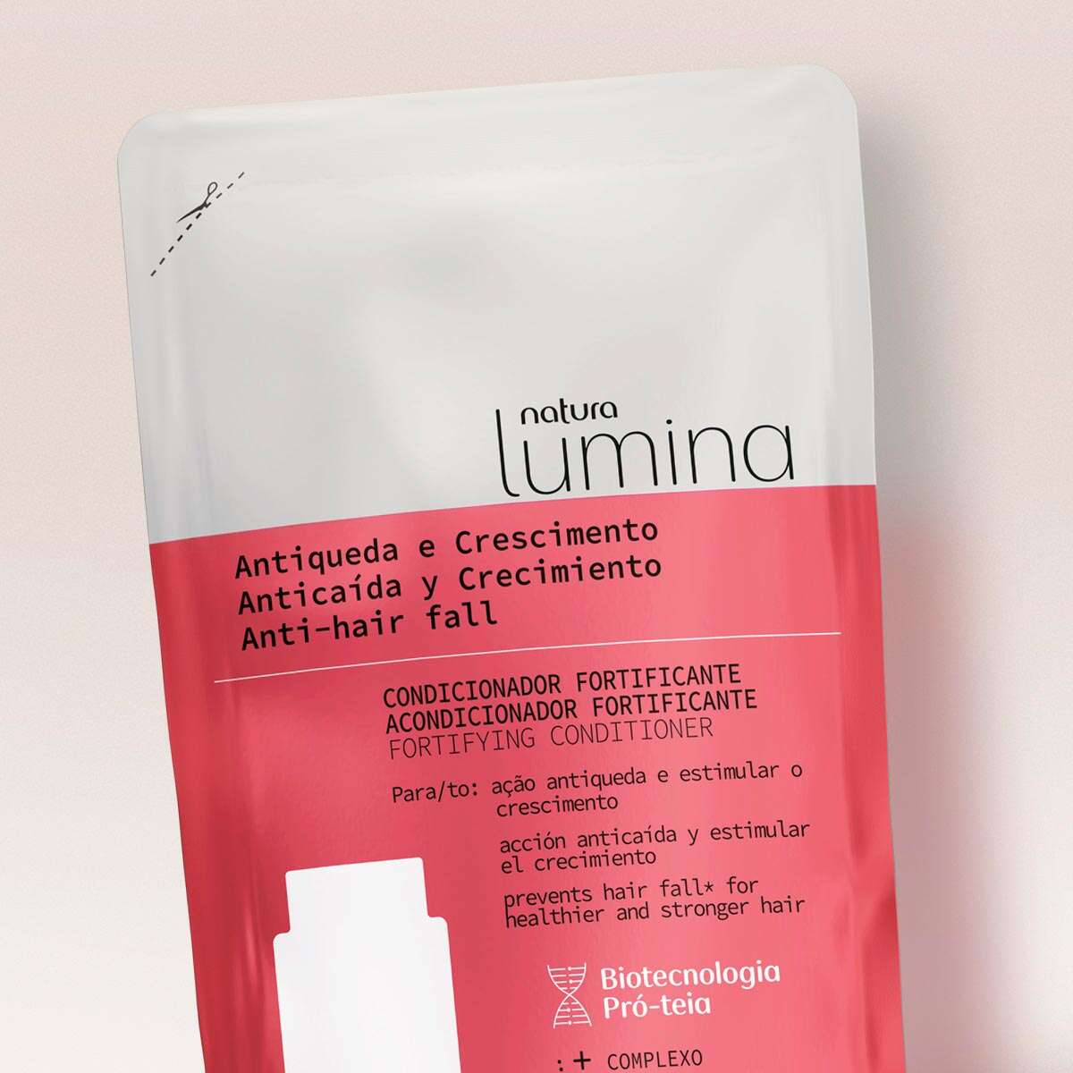 Refil Condicionador Fortificante para Antiqueda e Crescimento LuminA