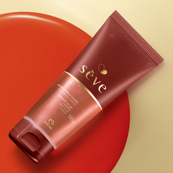 Sabonete Líquido Corporal Sève Amêndoas e Canela 100 ml