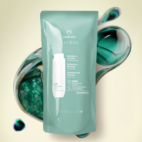 Refil Shampoo Hidratante para Definição e Nutrição de Cabelos Crespos