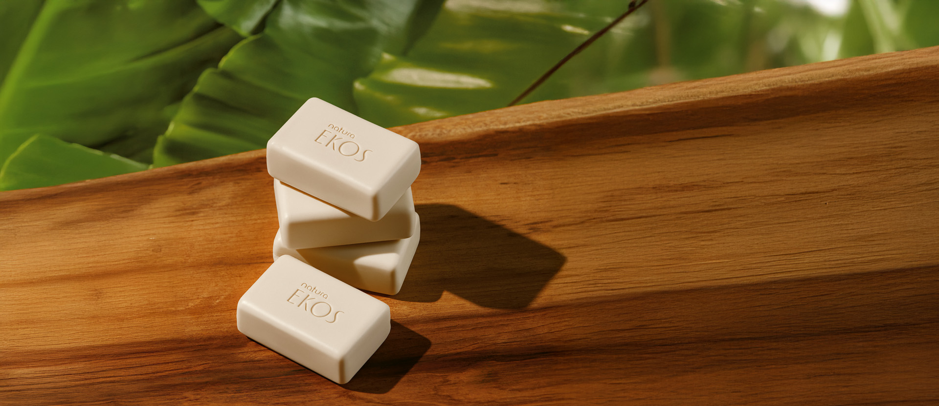 Sabonete em Barra Puro Vegetal Cremoso Ekos Cupuaçu (4 unidades)