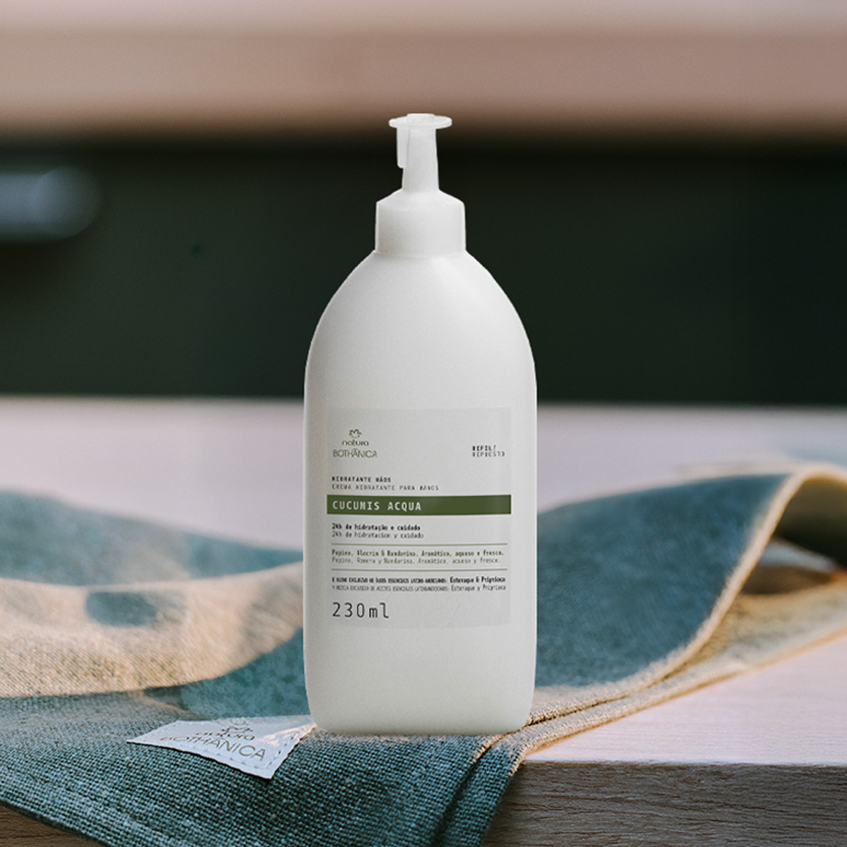 Refil Hidratante para Mãos Bothânica Cucumis Acqua