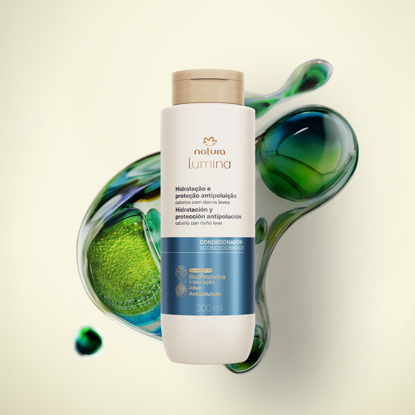 Condicionador Protetor Lumina para Hidratação e Proteção Antipoluição