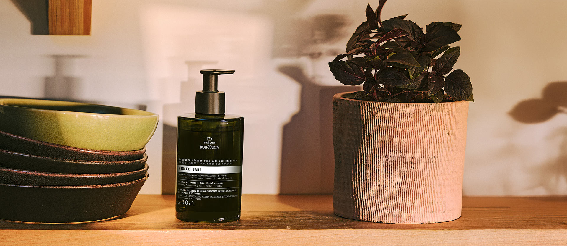 Sabonete Líquido para Mãos que Cozinham Bothânica Mente Sana