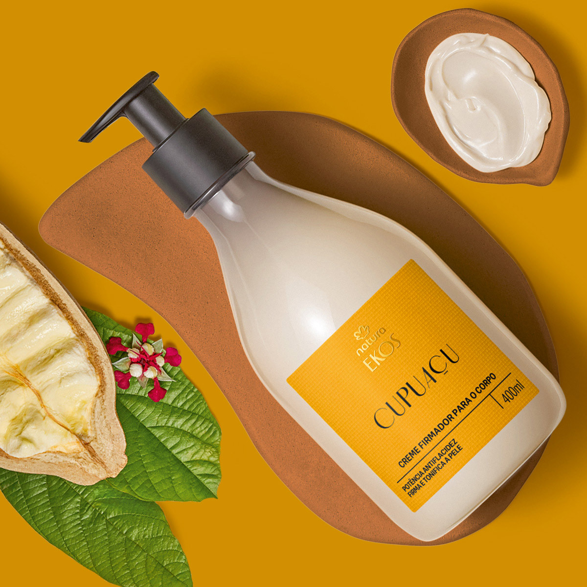 Creme Desodorante Hidratante para o Corpo Ekos Cupuaçu