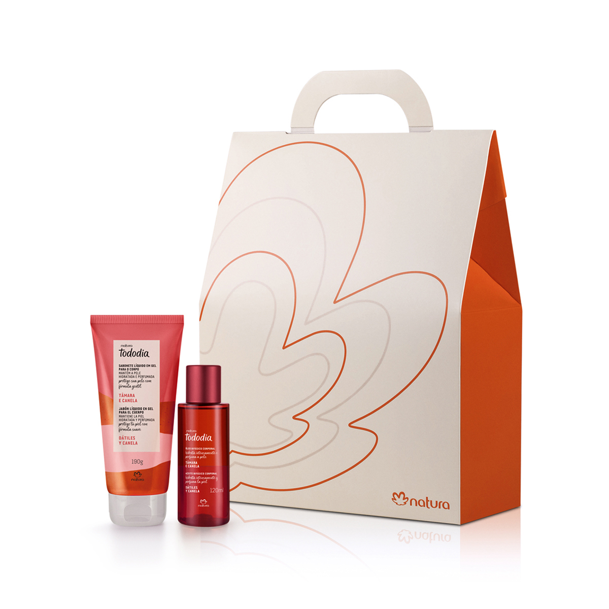 Presente Natura Tododia Tâmara e Canela (2 produtos)