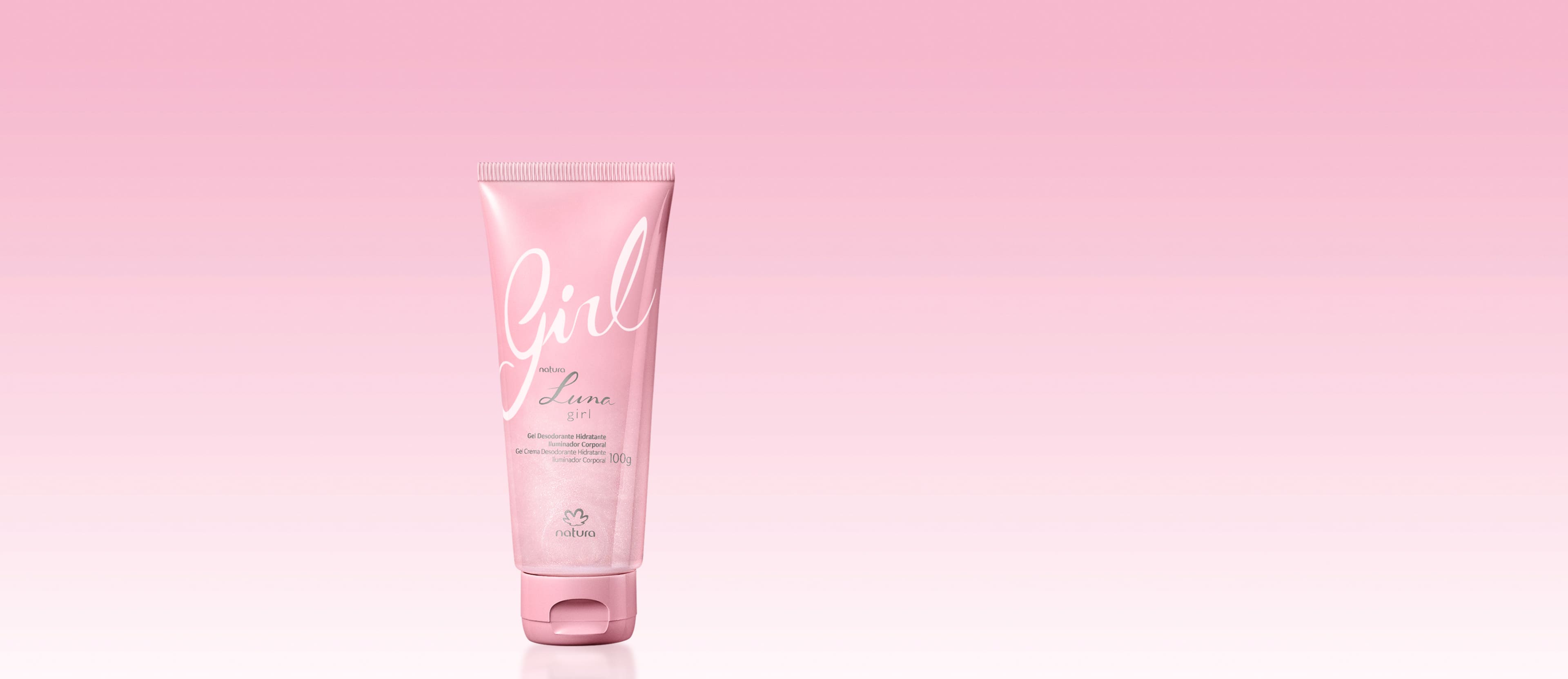 Gel Desodorante Hidratante Iluminador Luna Girl