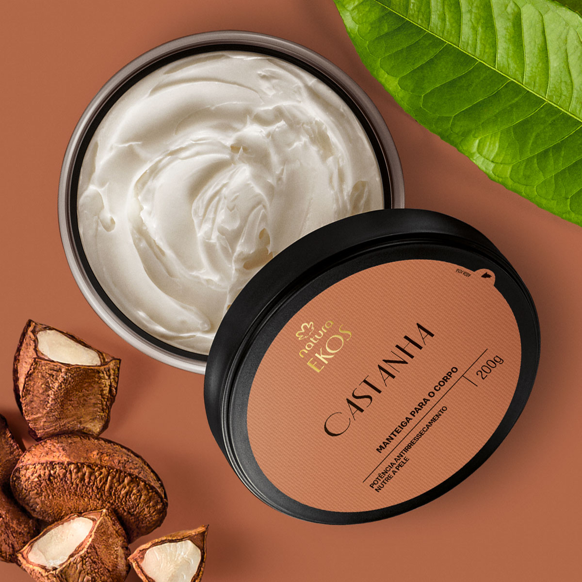 Manteiga Hidratante para o Corpo Ekos Castanha
