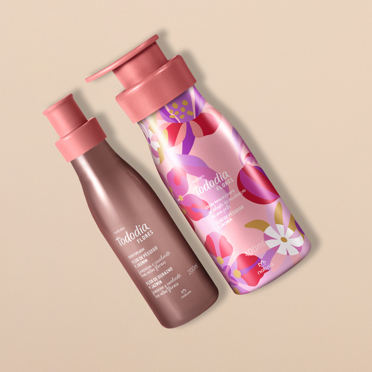 Presente Dia das Mães Tododia Flores com Nécessaire