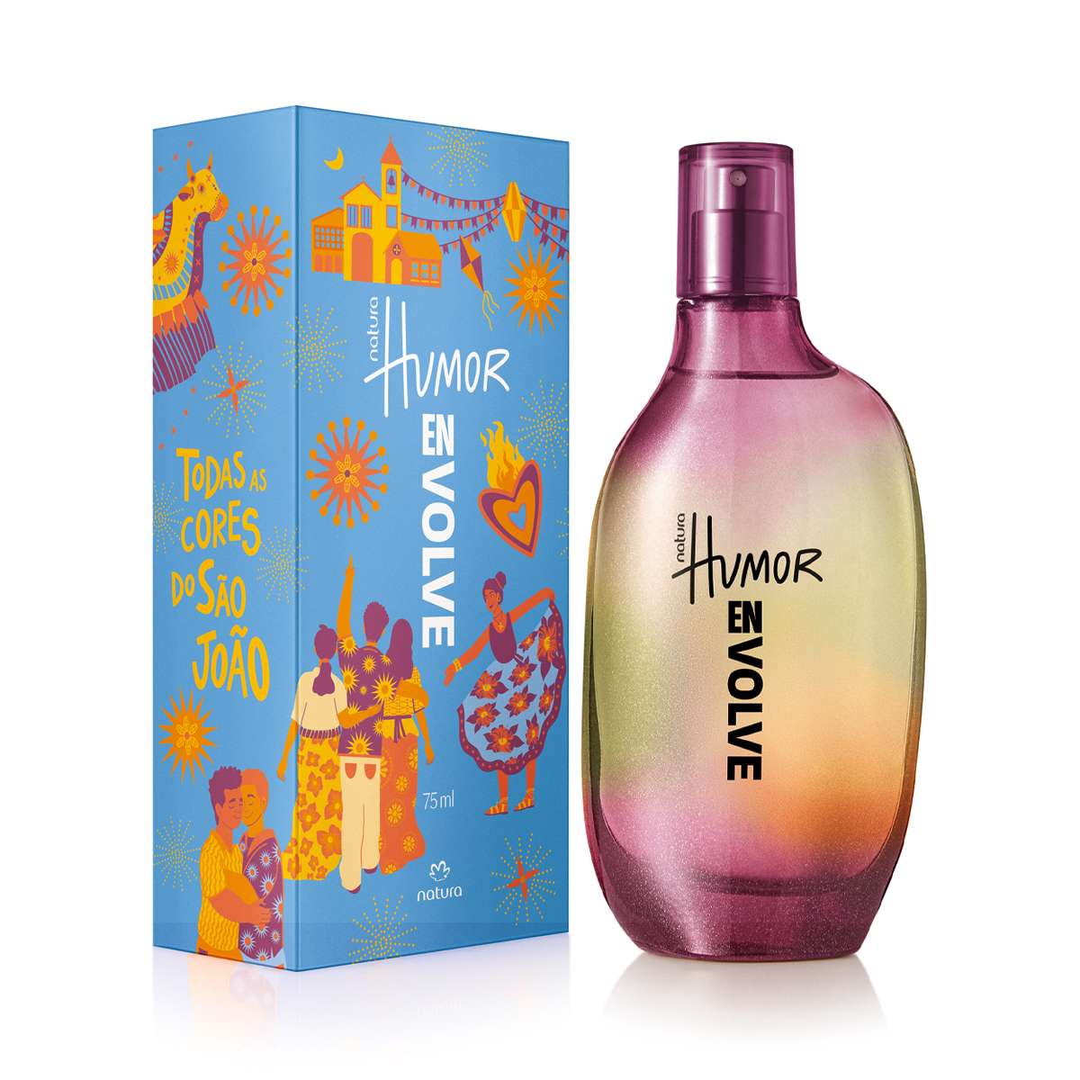 Desodorante Colônia Humor Envolve Edição São João 75 ml