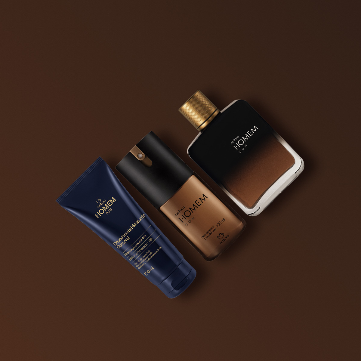 Presente Natura Homem Dom (3 produtos)