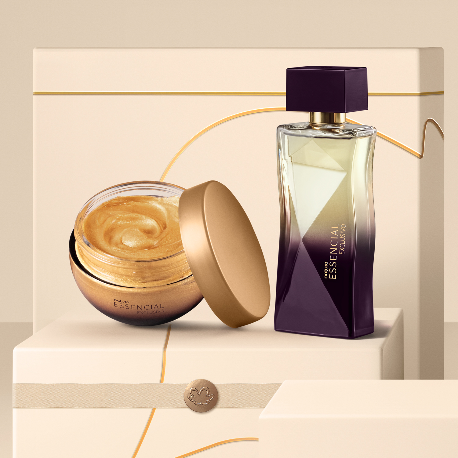 Presente Natura Essencial Exclusivo com Hidratante Iluminador (2 produtos)
