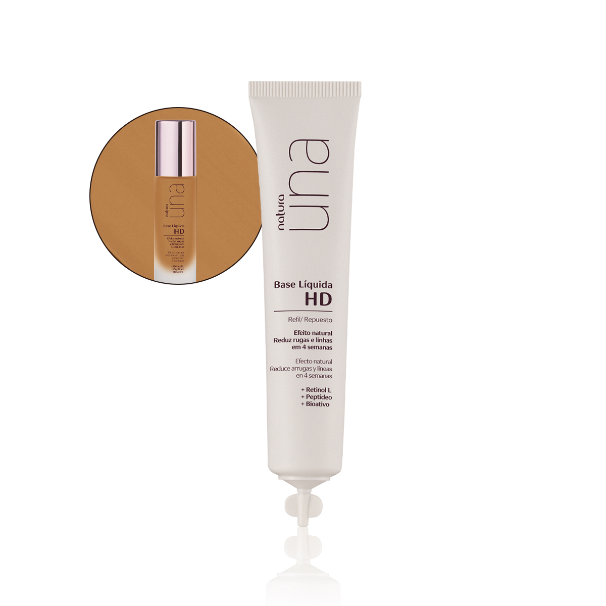 Refil Base Líquida HD Una 30 ml