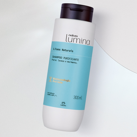 Shampoo Purificante para Cabelos Lisos Lumina