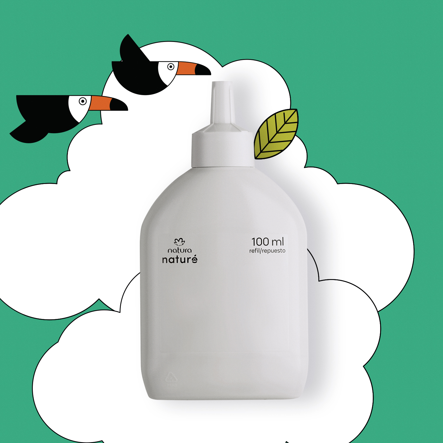 Refil Colônia Catavento Naturé 100 ml