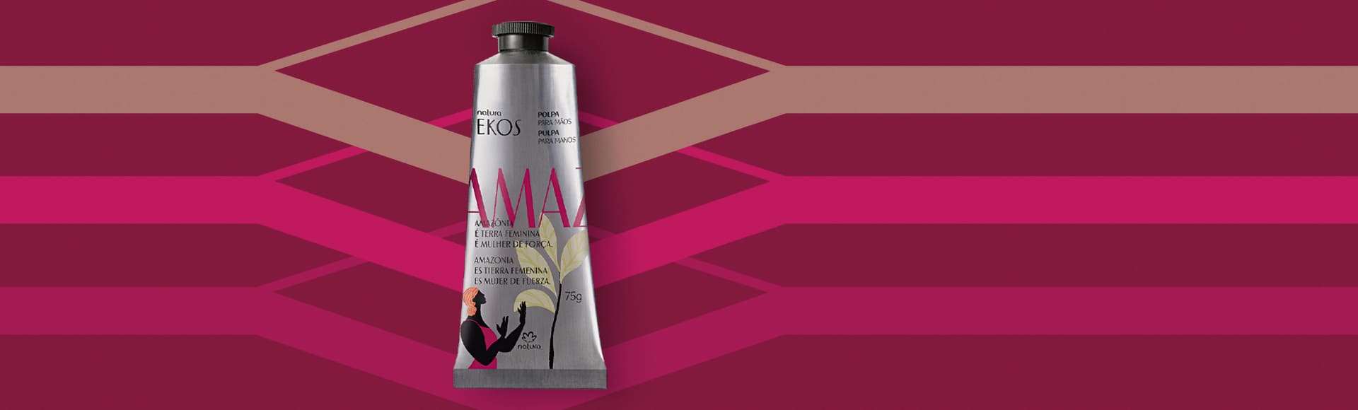 Polpa Hidratante Para as Mãos Ekos Amazô