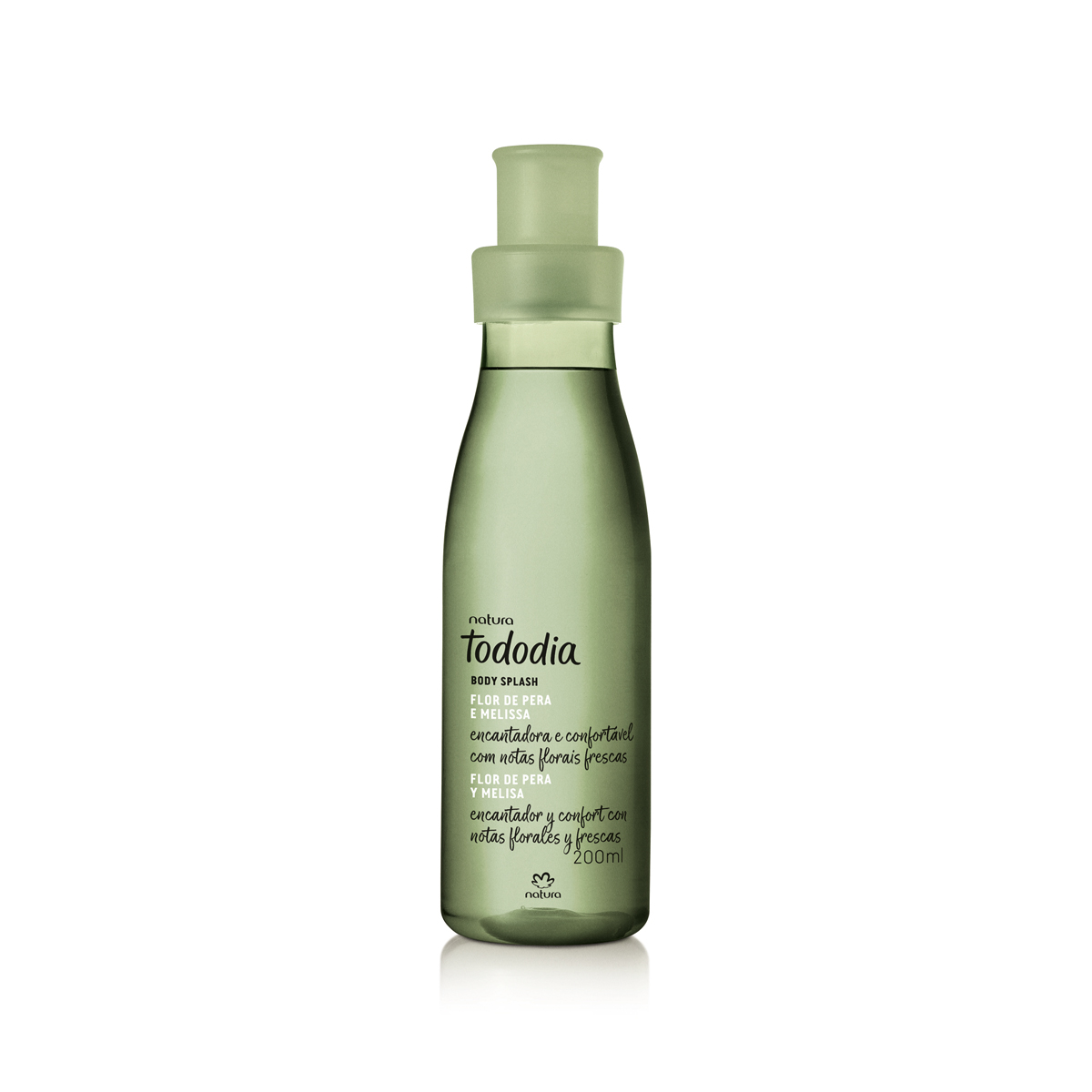 Body Splash Desodorante Colônia Tododia Flor de Pera e Melissa 200 ml 
  