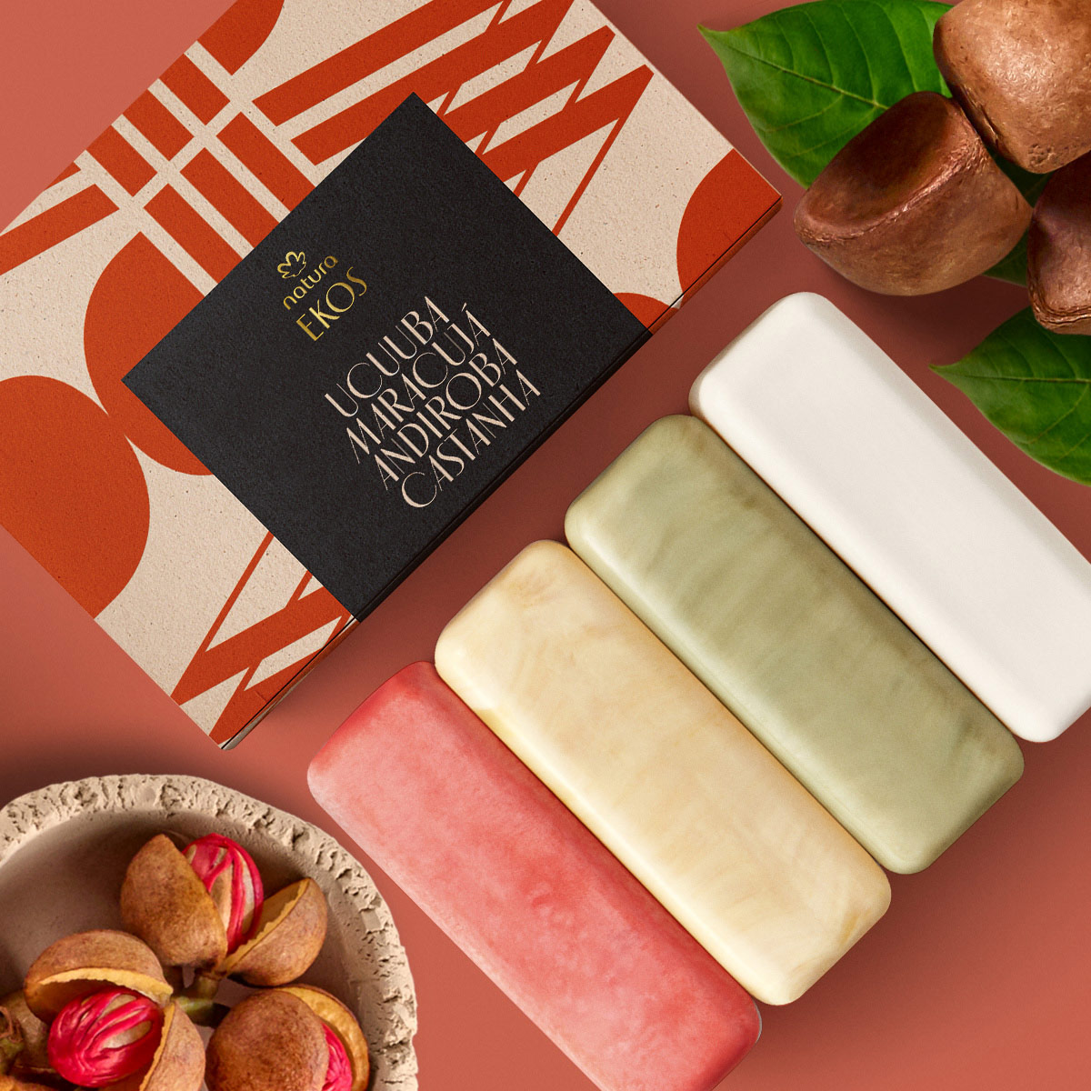 Sabonete em Barra Puro Vegetal Cremoso Ekos