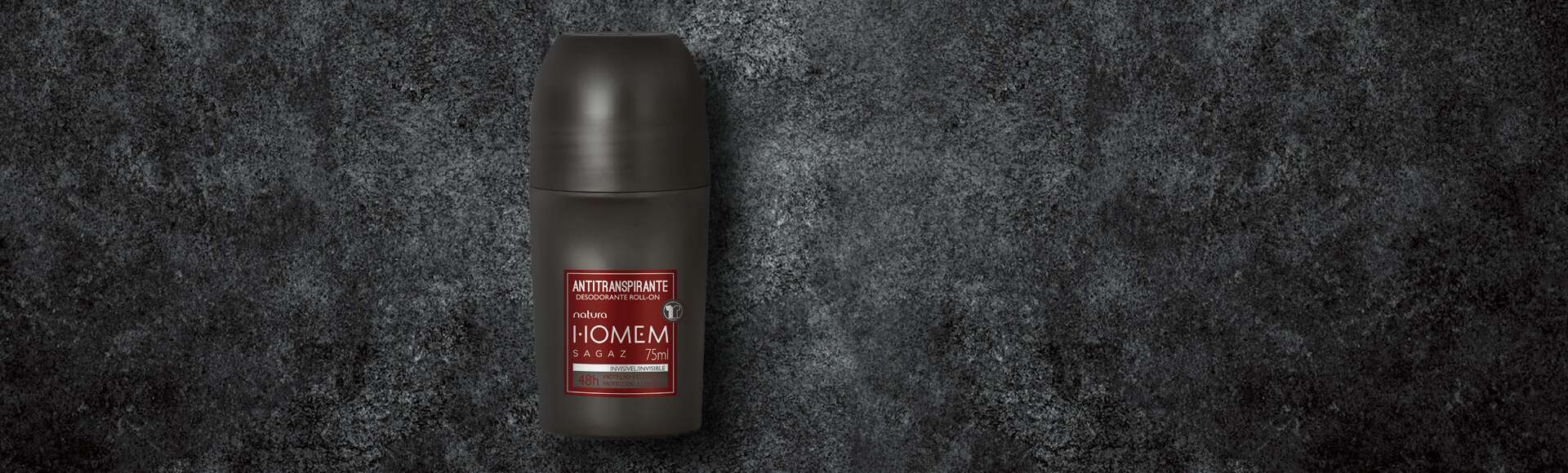 Desodorante Antitranspirante Roll-On Natura Homem Sagaz