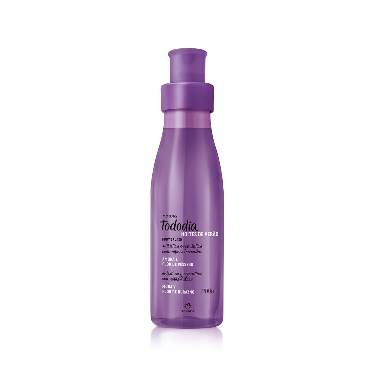 Body Splash Amora e Flor de Pêssego Tododia 200 ml