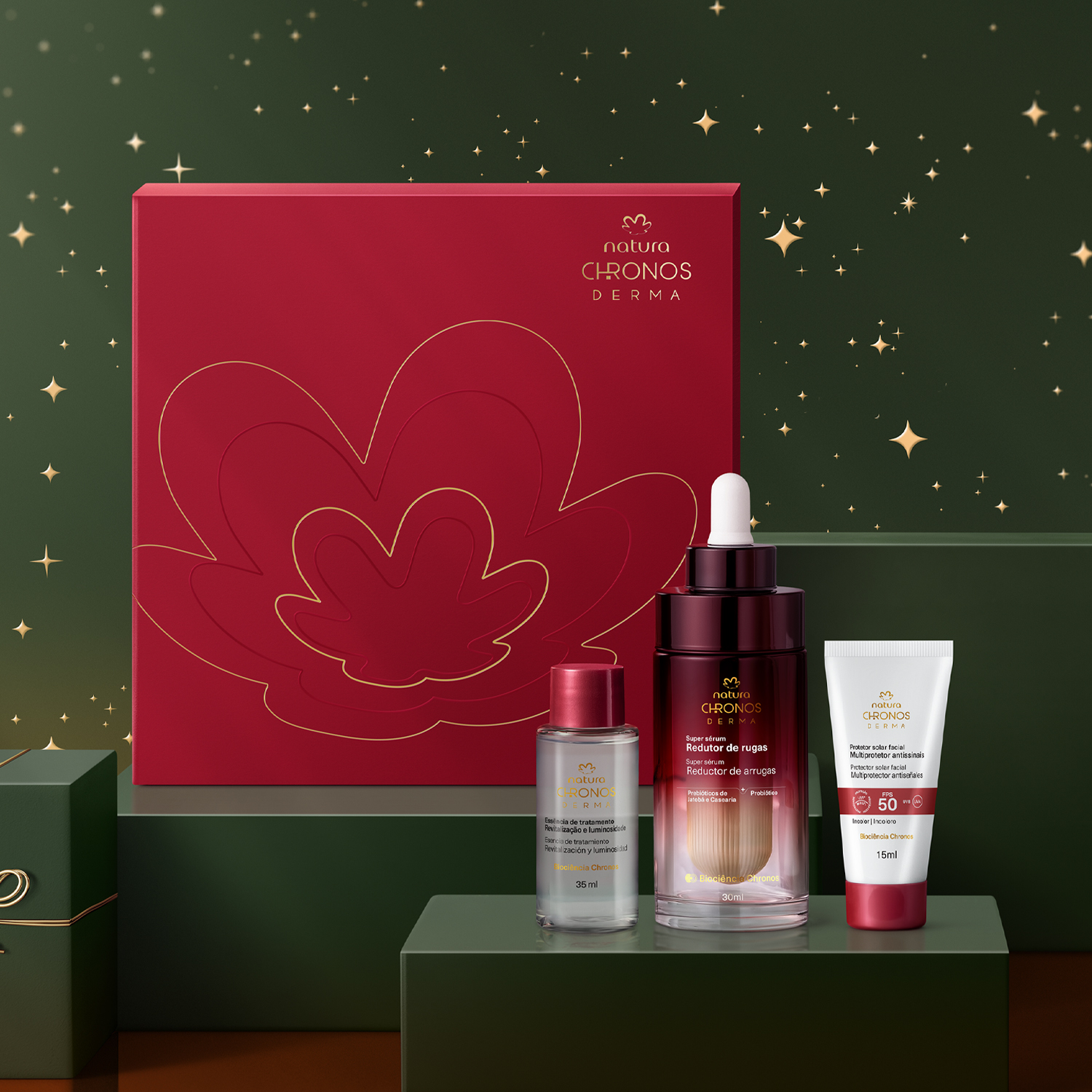 Presente Natura Chronos Potência no Tratamento (3 produtos)