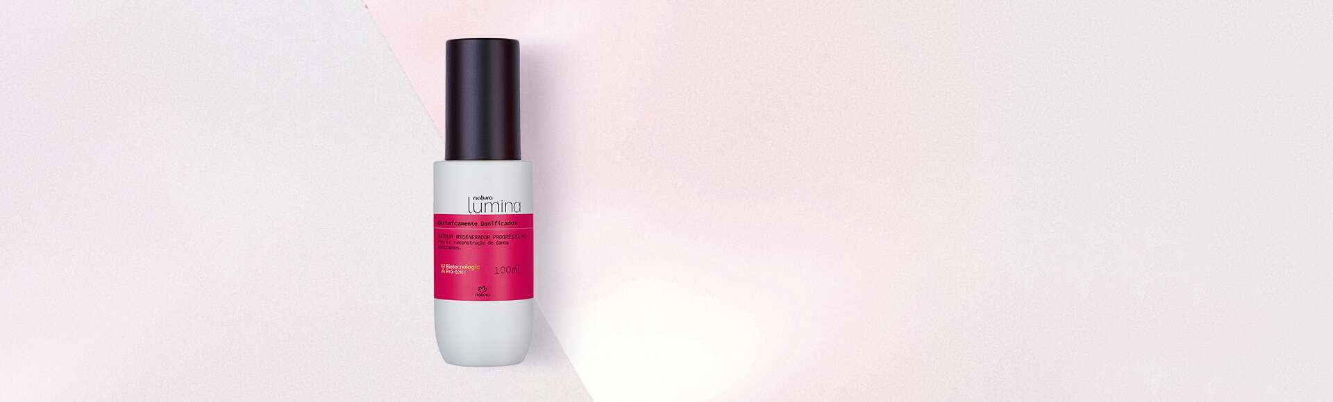 Sérum Regenerador Progressivo para Cabelos Quimicamente Danificados Lumina