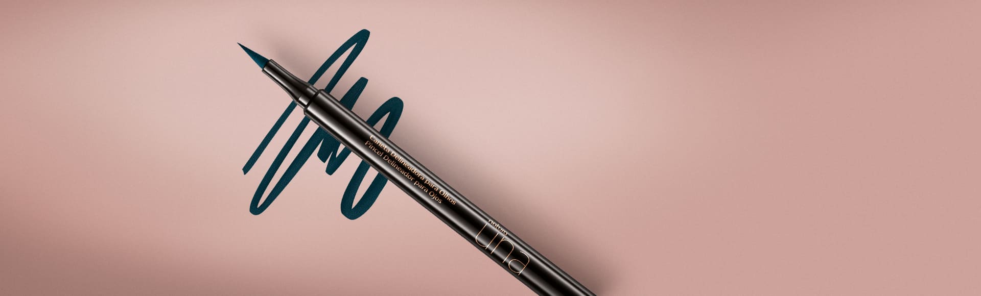Caneta Delineadora para Olhos Una 