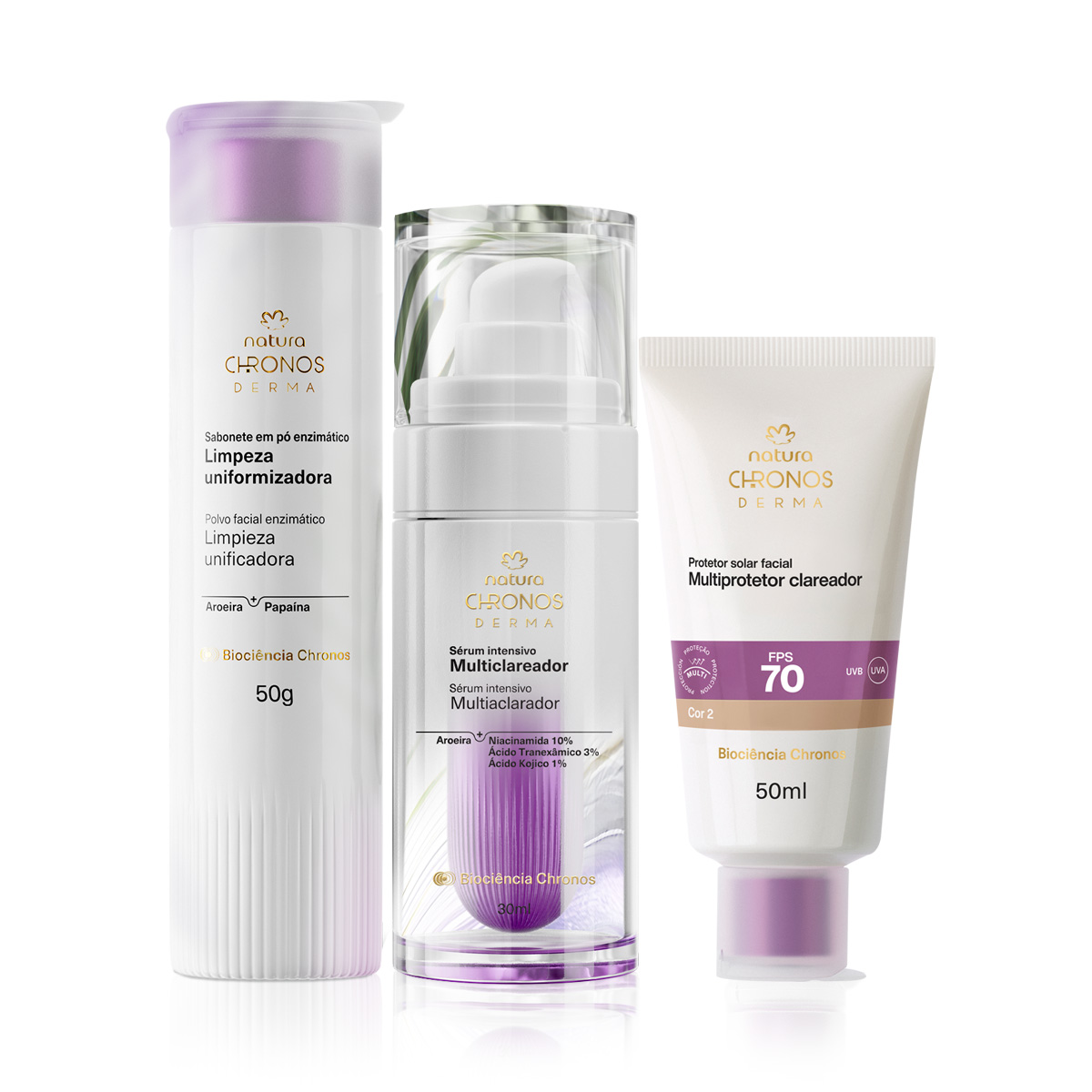 Rotina Multiclareadora de Manchas Chronos Derma C2