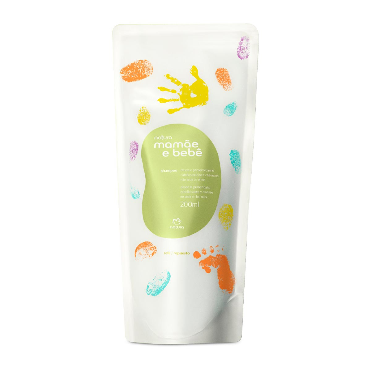 Refil Shampoo Mamãe e Bebê  200 ml